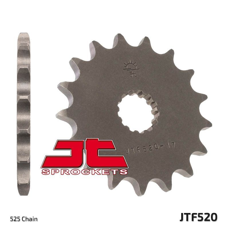 Piñón JT SPROCKETS acero estándar 520 - Paso 525