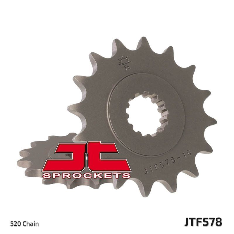 Piñon JT 578 de acero con 15 dientes