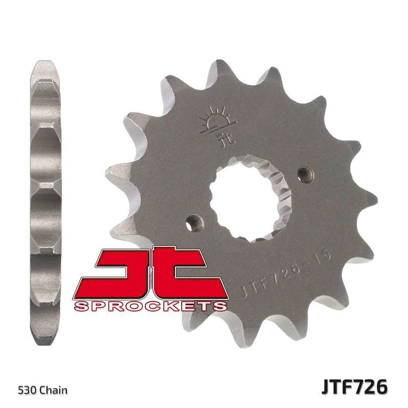 Piñón JT SPROCKETS acero estándar 726 - Paso 520