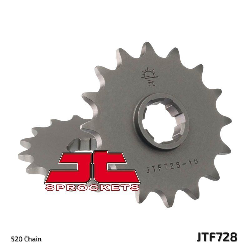 Piñon JT 728 de acero con 15 dientes