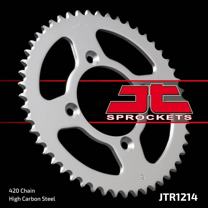 Corona JT 1214 de acero con 47 dientes
