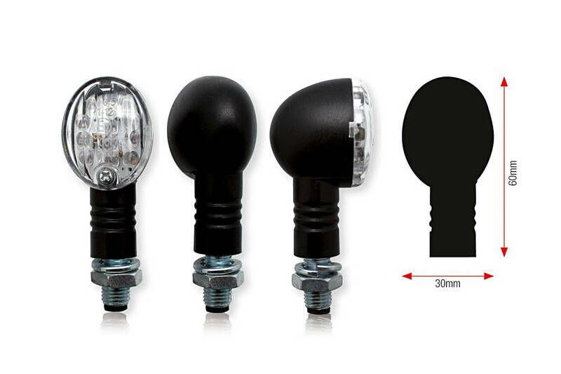 Juego de intermitentes LED BIHR Bullet