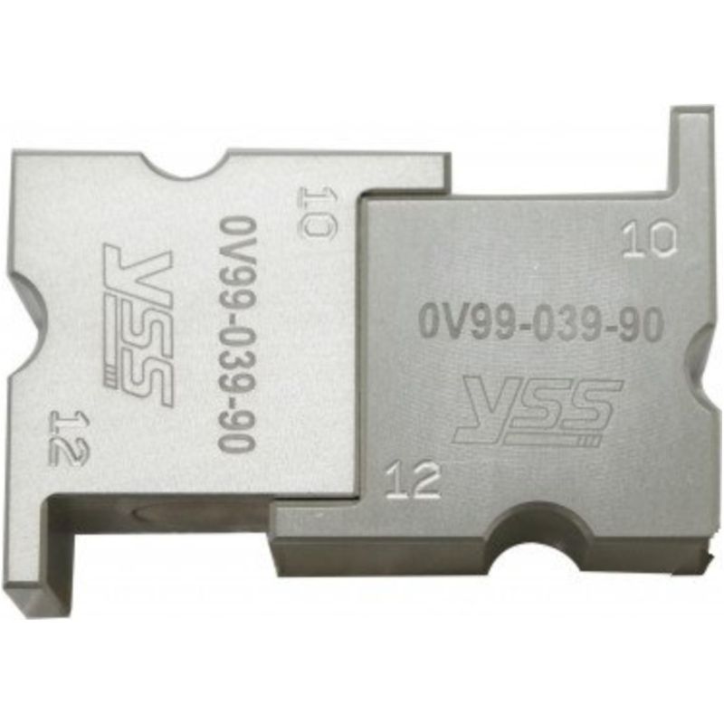 Set mordazas YSS para pistón con eje de 10-12x25mm