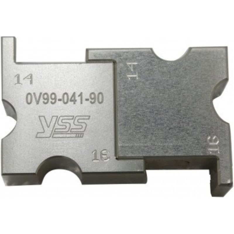 Set mordazas YSS para pistón con eje de 14-16x25mm