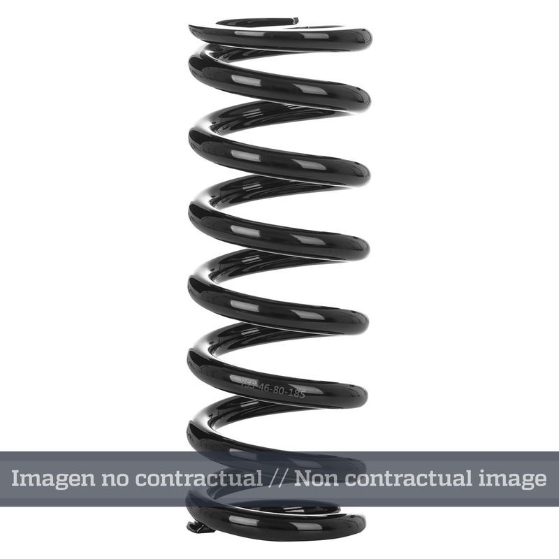 Muelle para amortiguador trasero YSS 56-95-165 Color negro