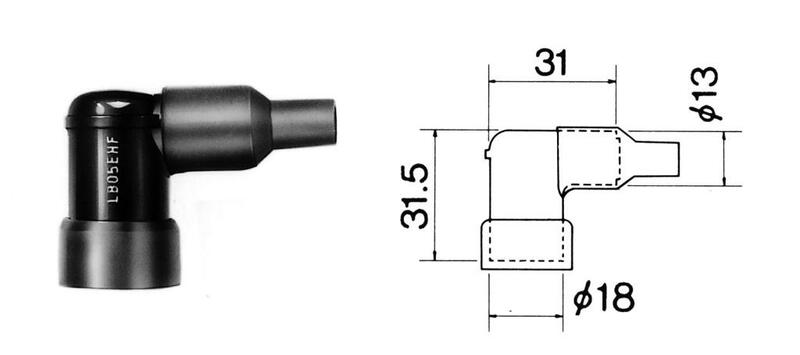 Pipa Bujía NGK LB10EHAK