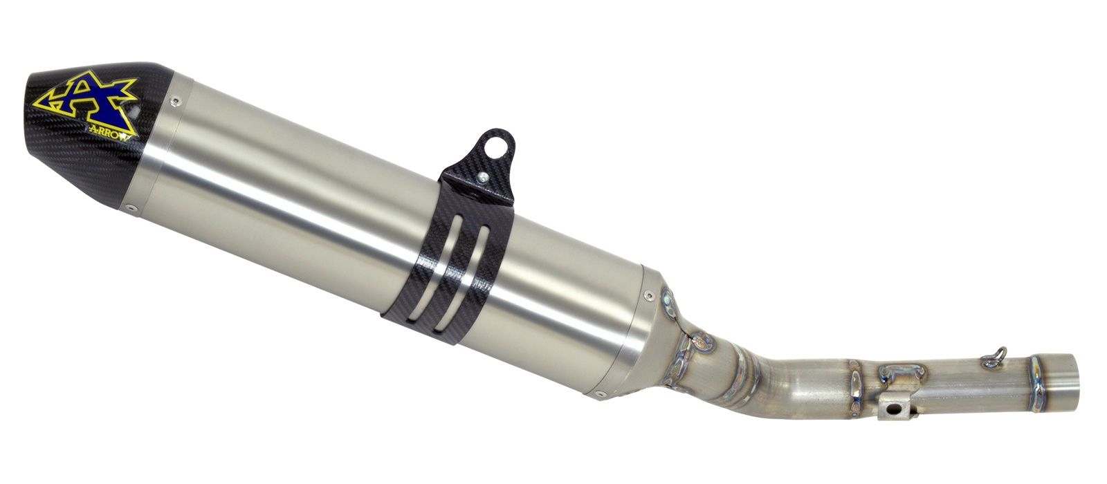 ESCAPE ARROW ALLUM. HONDA VARADERO XLV 125' 05-08 RIC.ORIGINALE HOMOLOGADO