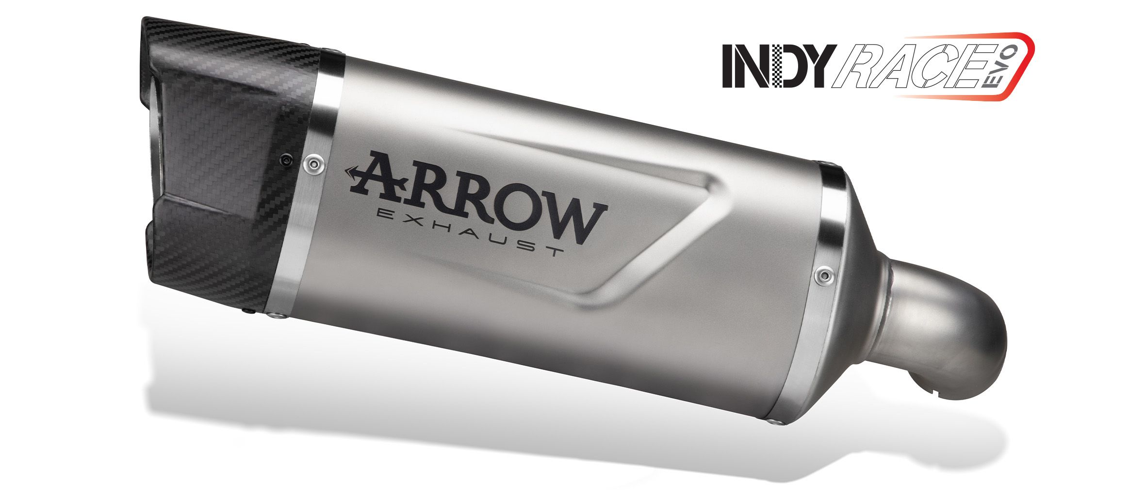 KIT COLECTOR ARROW +TERMINALE INDY RACE EVO   ALUMINIO DARK KAWASAKI Z650 '21/22 CON  FONDELLO CARBY E DBK