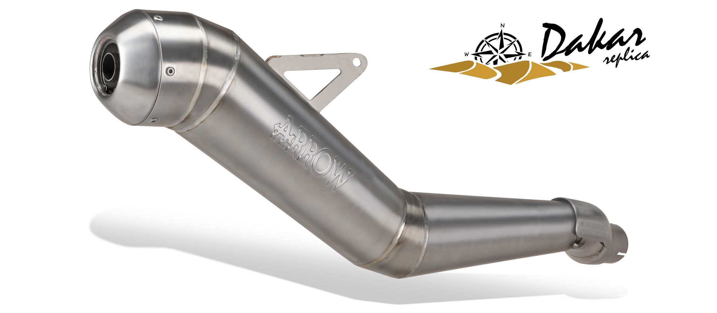 ESCAPE ARROW HOMOLOGADO DAKAR REPLICA NICHROM APRILIA TUAREG 660 '22/23 RIC.ORIGINALE+ RIC.ARROW