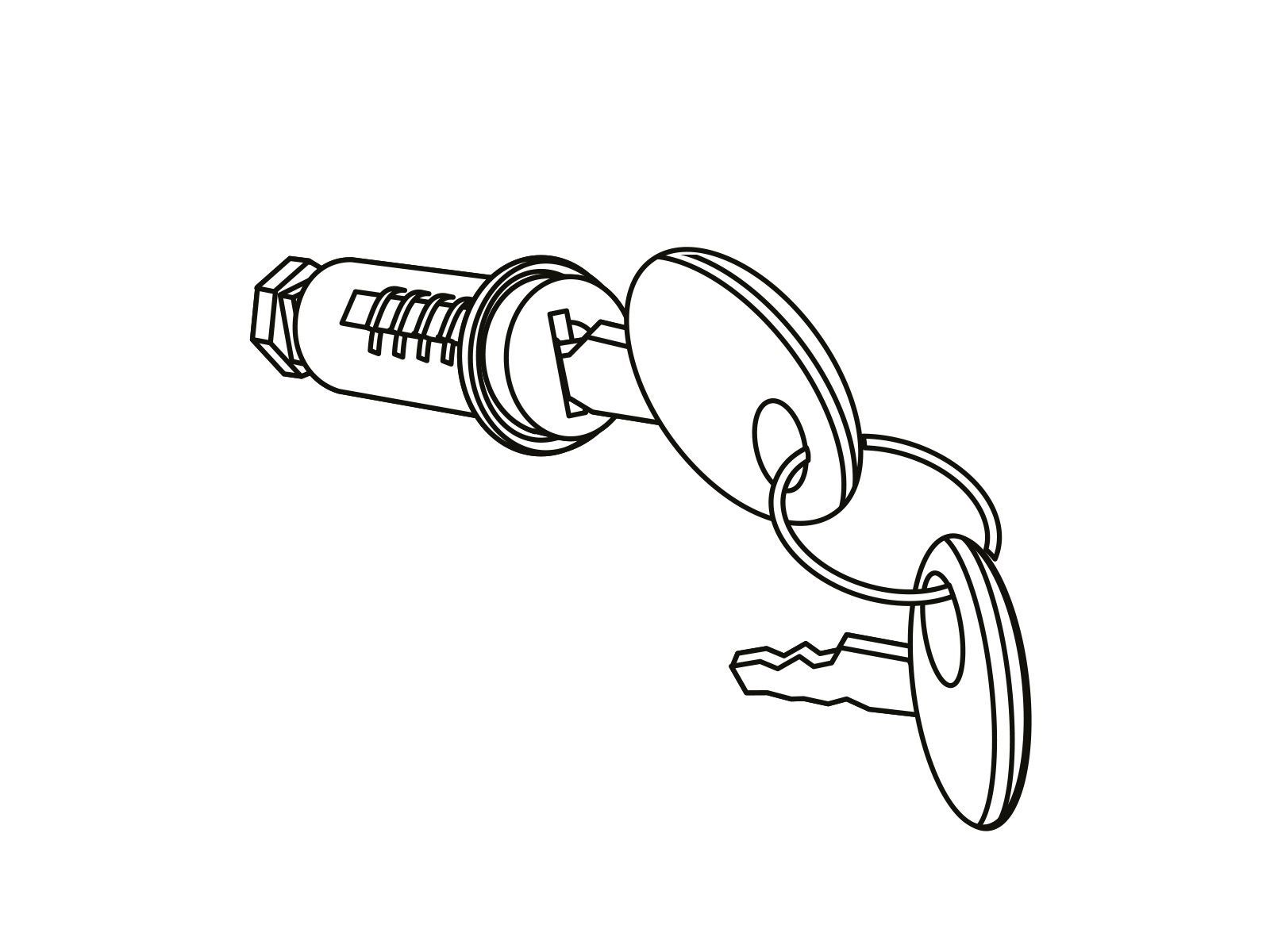 LOCK SET HOUSING MAKELOCK