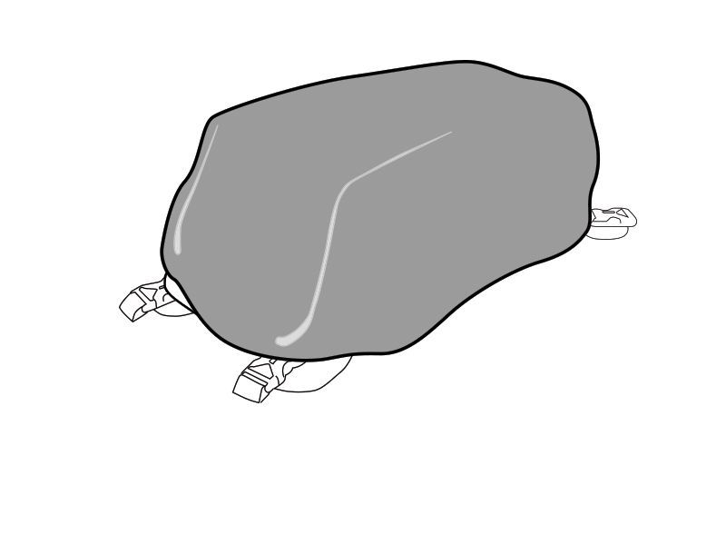 RAIN COVER FOR SMALL TANK BAGS