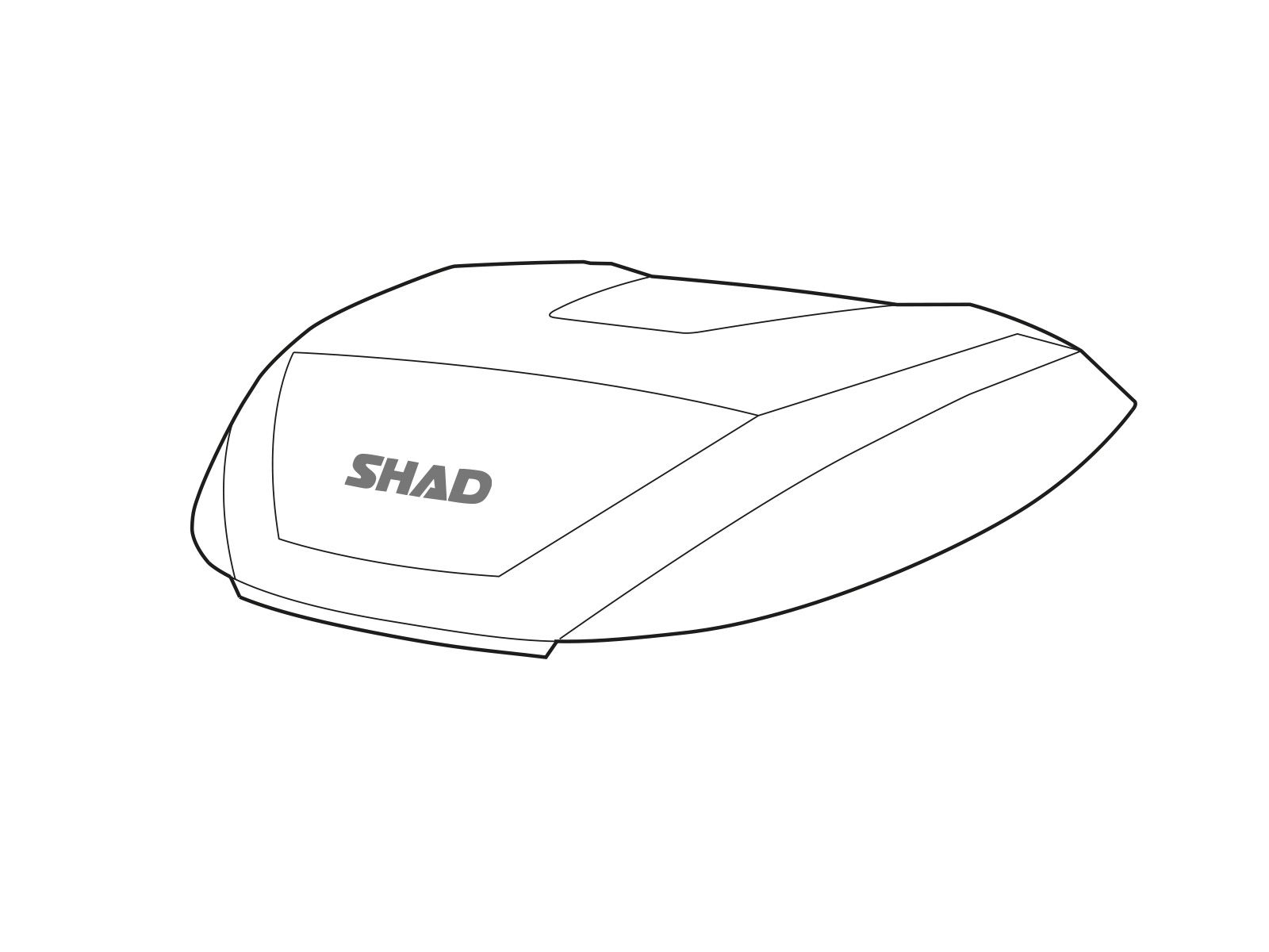 SPARE PART LID ALU SH59X
