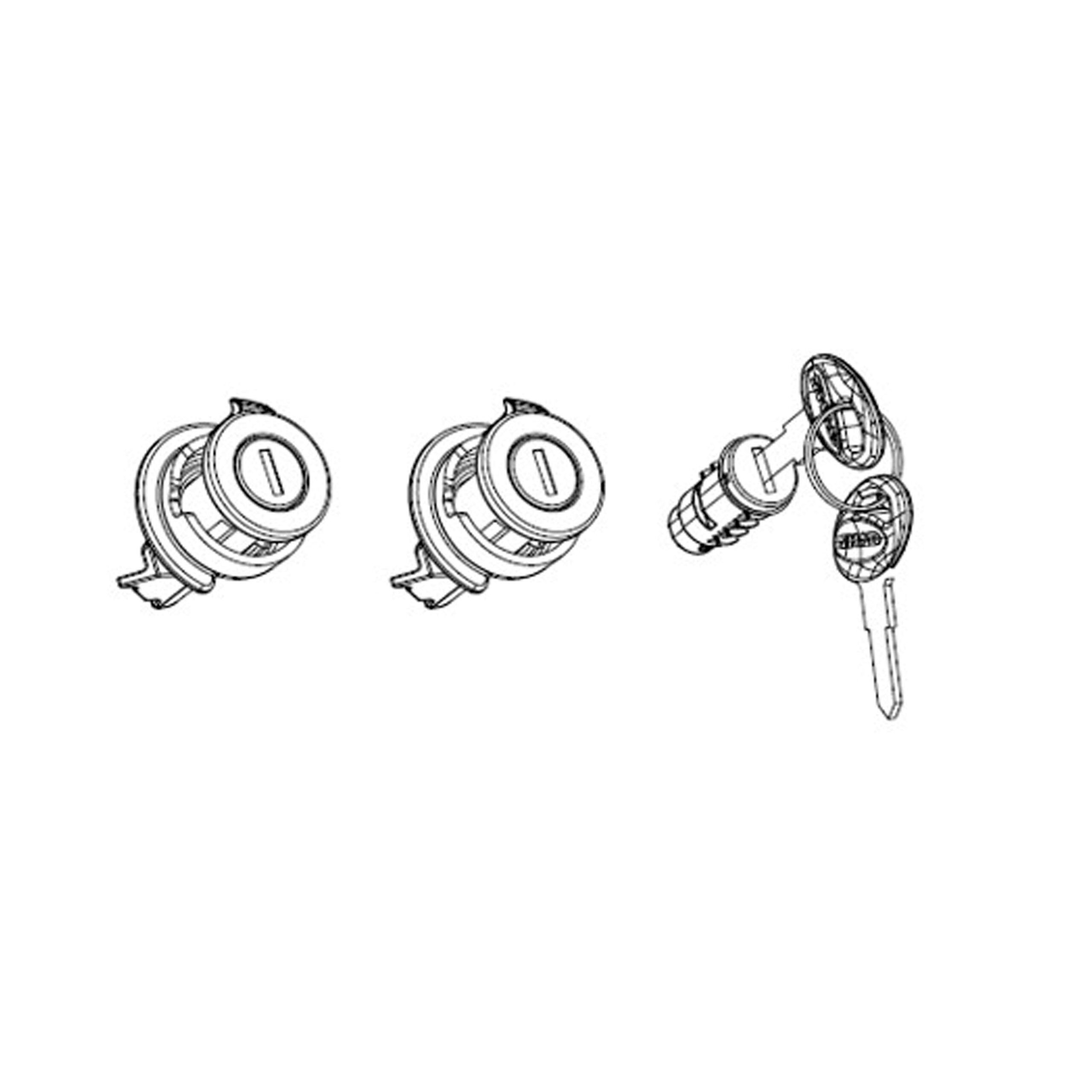SP SHAD STANDARD LOCK SYSTEM