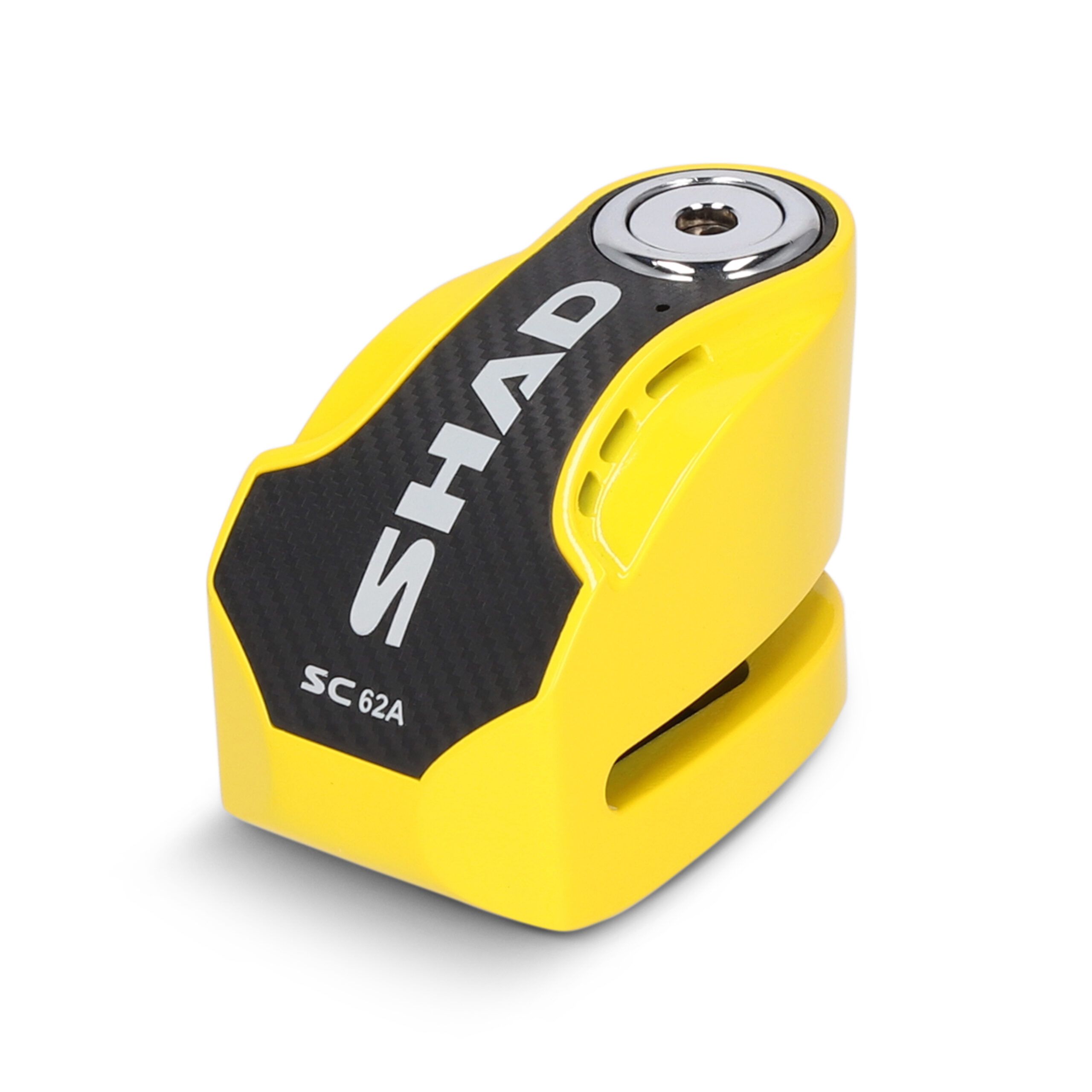 DISC LOCK SC62A (ALARM) YELLOW VERSION PIN 10mm