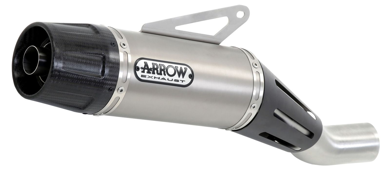 ESCAPE ARROW JET-RACE INOX DARK YAMAHA XSR   700 '16 CON FOND.CARBY HOMOLOGADO