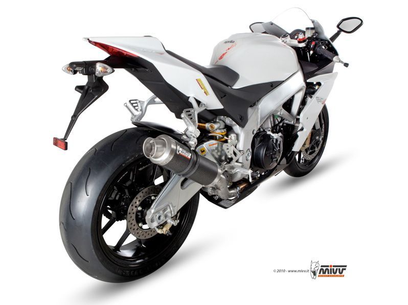Escape Mivv GP carbon Aprilia RSV4 2009-16 / Tuono V4 2010-16