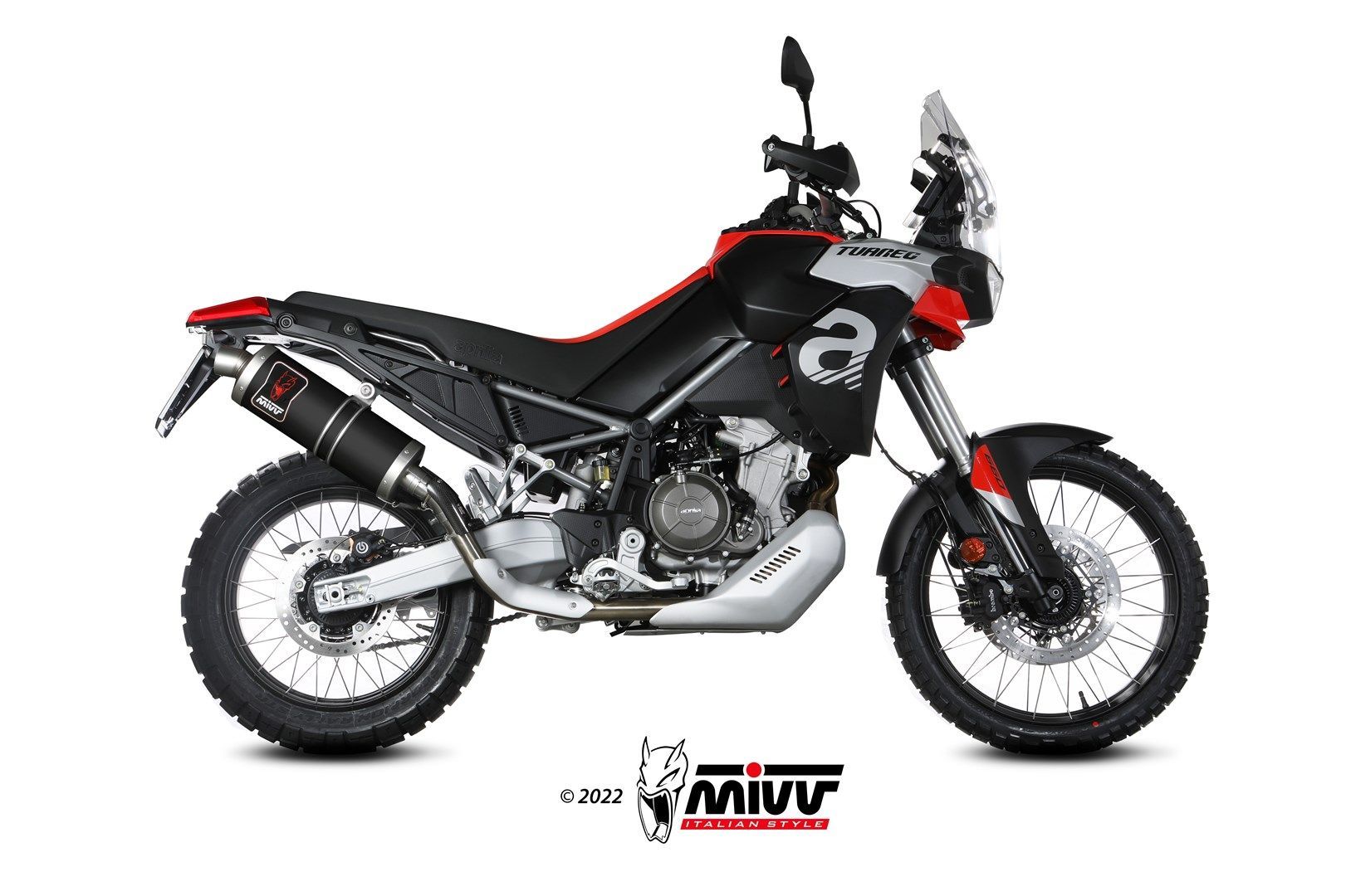 Escape Mivv  Dakar black Aprilia Tuareg 660 2022-24