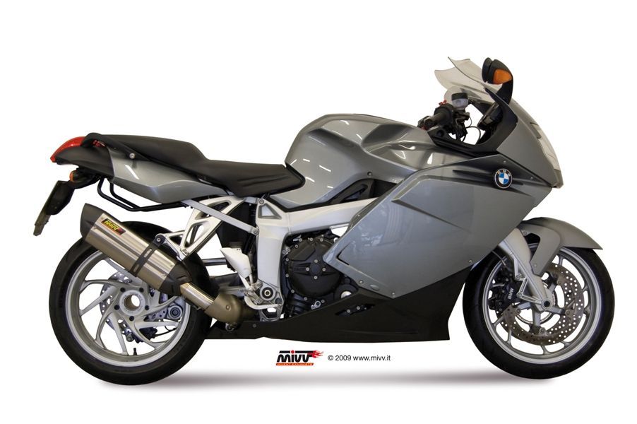 Escape Mivv Suono inox con tapa carbono BMW K 1200 R / S / GT 2005-08
