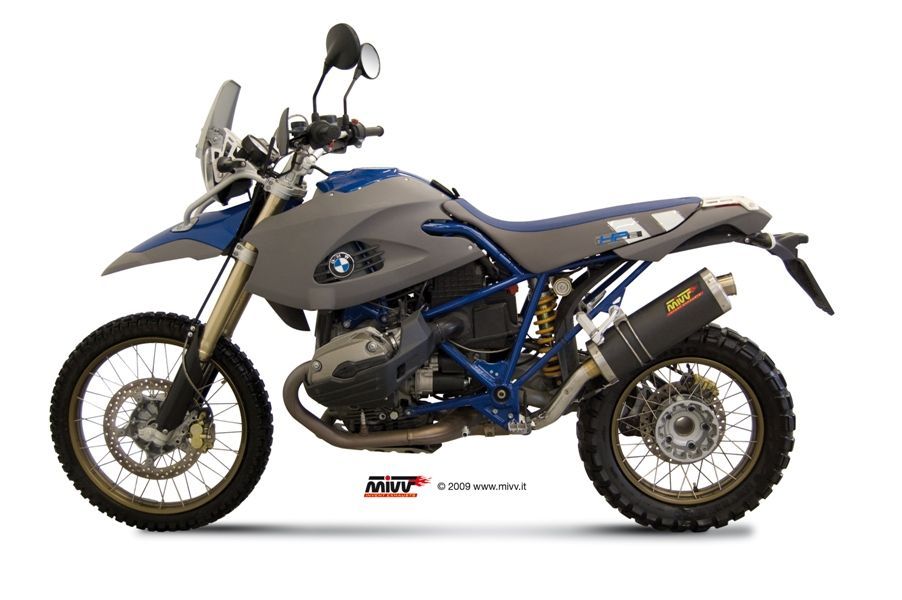 Escape Mivv  Oval carbono BMW HP2 Enduro 2005-09