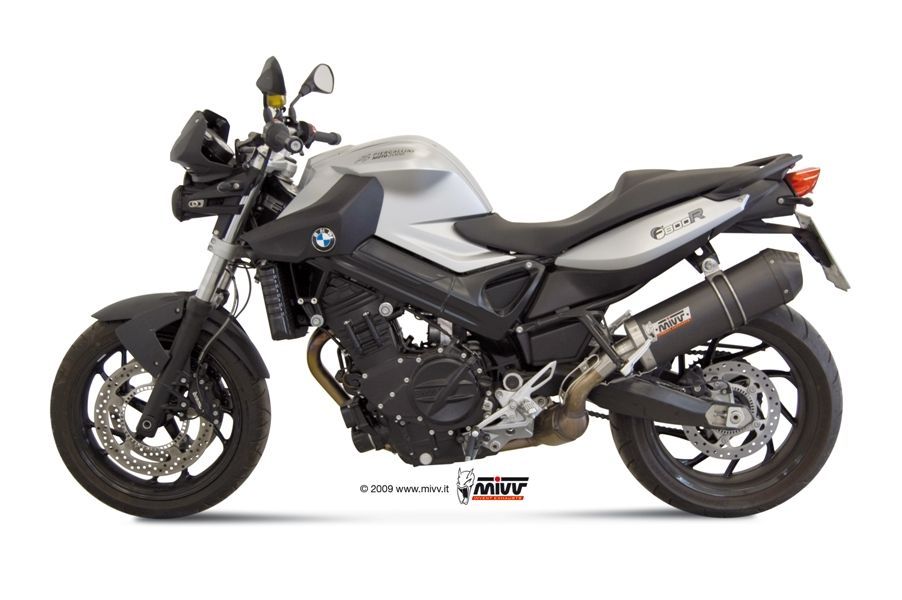 Escape Mivv  Oval carbono con tapa carbono BMW F 800 R / GT 2009-20