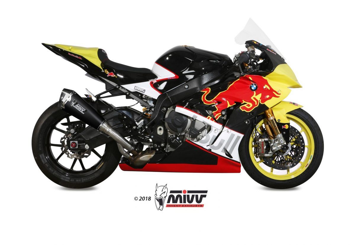 Escape Mivv  Delta Race carbono BMW S 1000 RR 2017-18