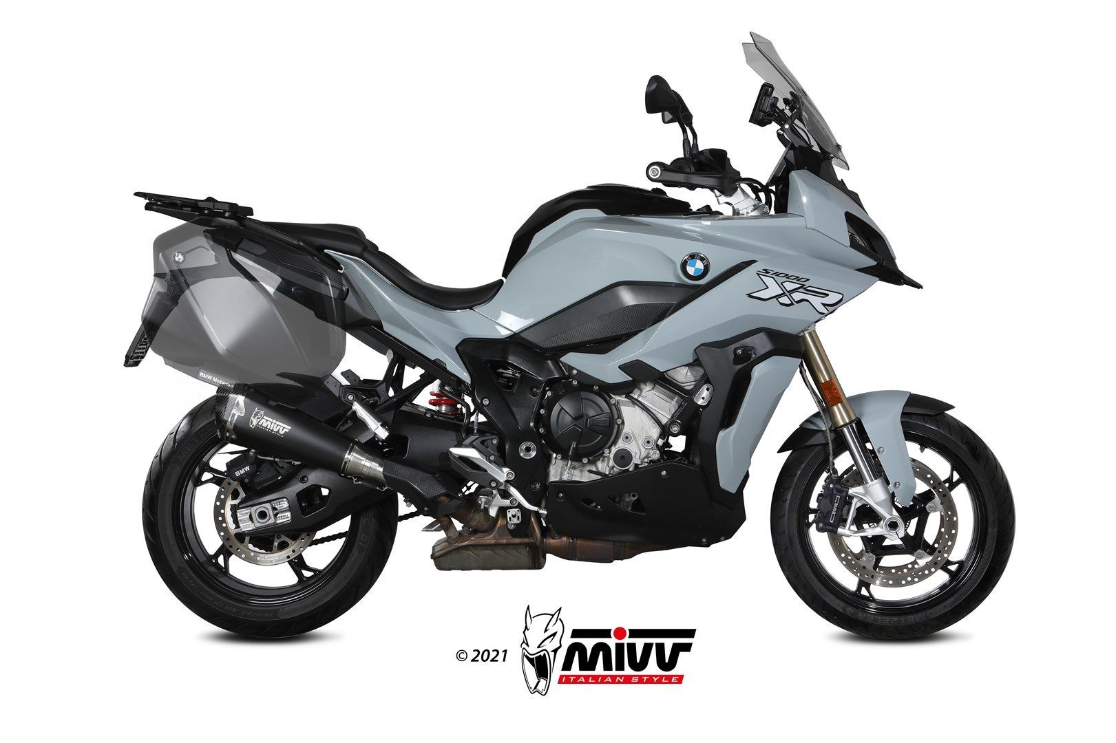 Escape Mivv Delta Race black BMW S 1000 XR 2020-24