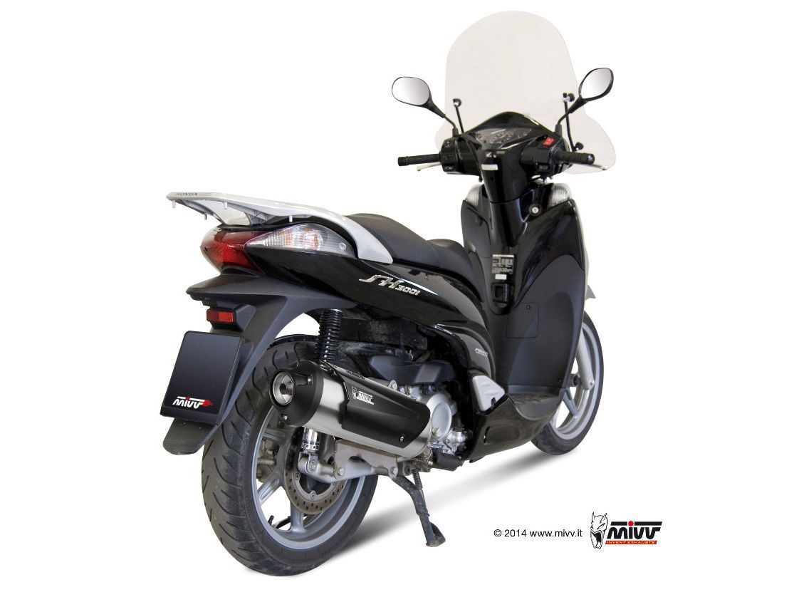 Escape Mivv Full system 1x1 Urban inox Honda SH 300 2007-14