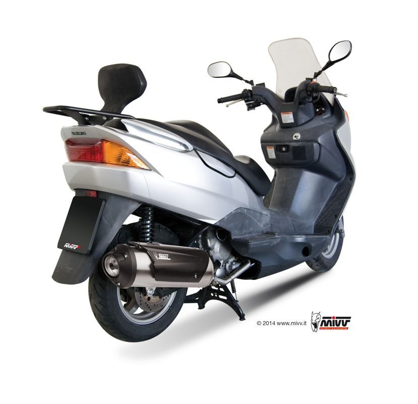 Escape Mivv Full system 1x1 Urban inox Suzuki Burgman 125 / Burgman 150 2002-06