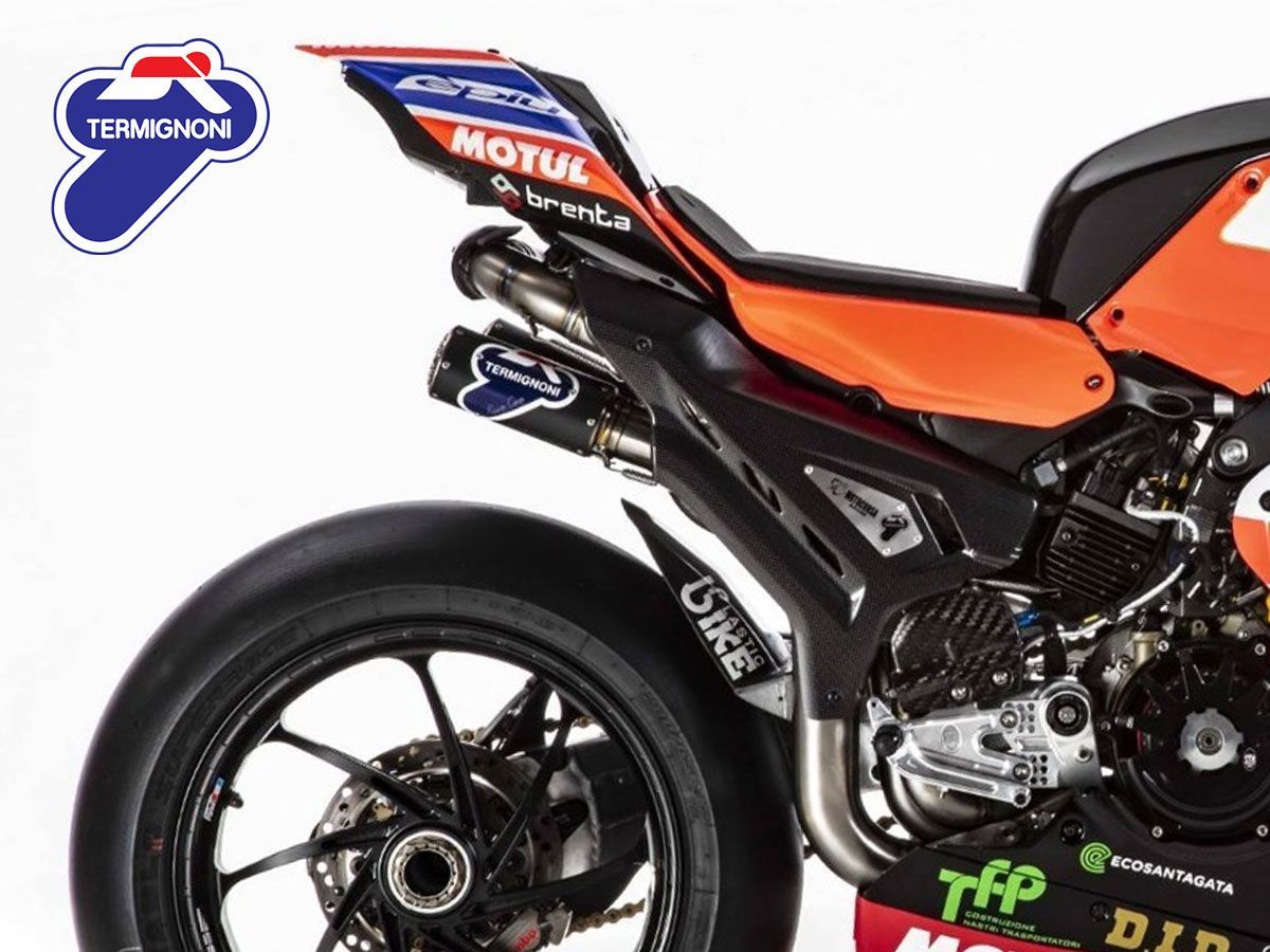 Termignoni Silencioso SBK Titanio Negro Ducati PANIGALE V4 - STREETFIGHTER V4 2018-24