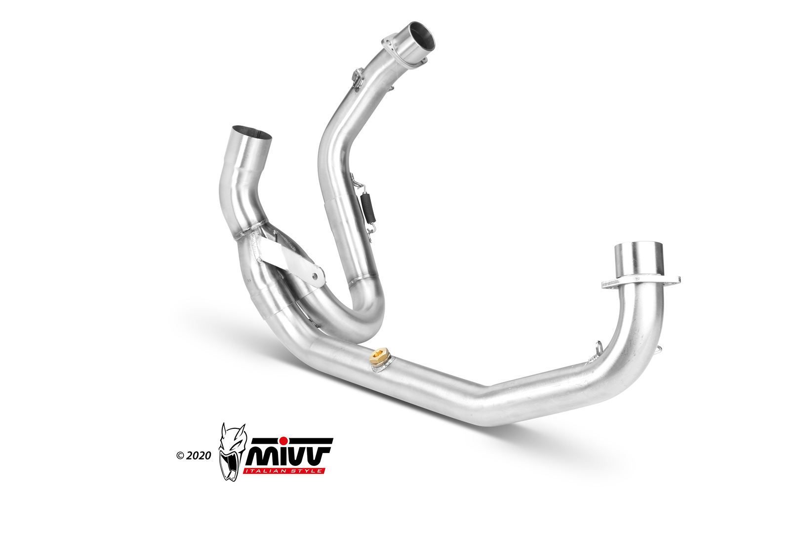 Escape Mivv Tubo no kat Ducati Hypermotard 1100 EVO 2010-12
