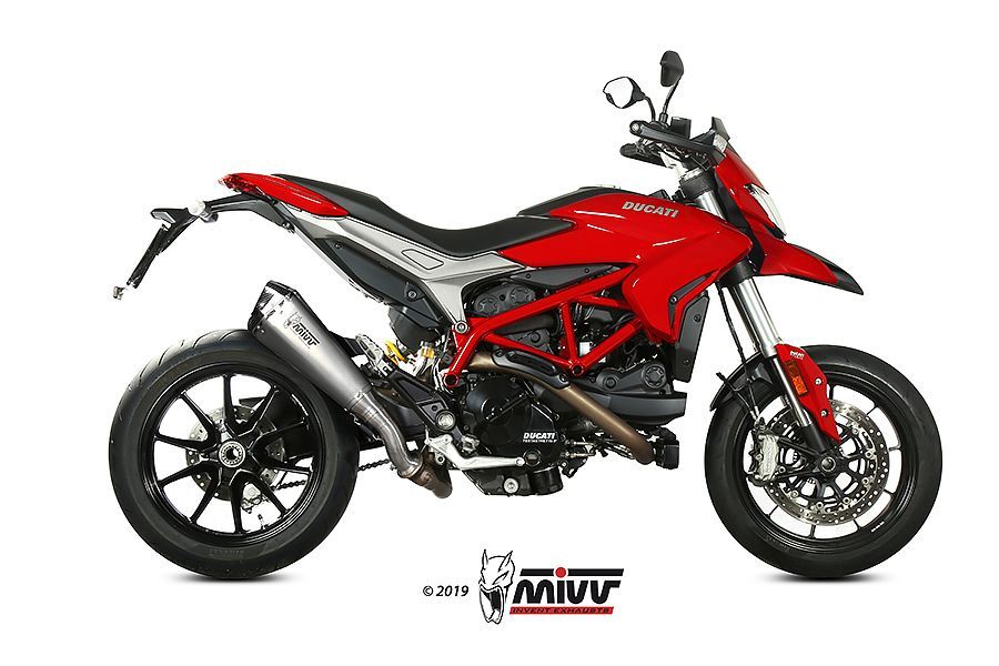 Escape Mivv Delta Race inox Ducati Hypermotard 939 2016-18