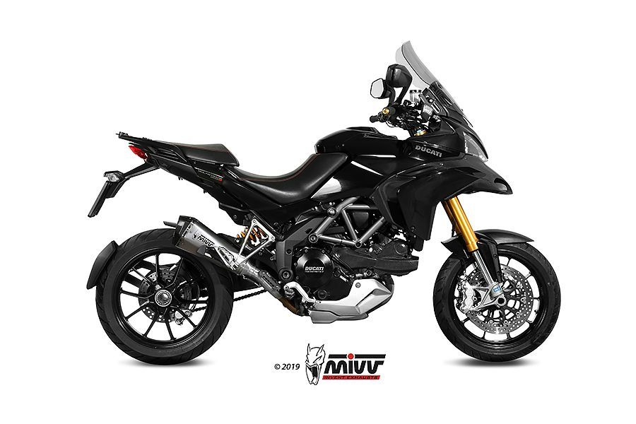 Escape Mivv Delta Race inox Ducati Multistrada 1200 2010-14