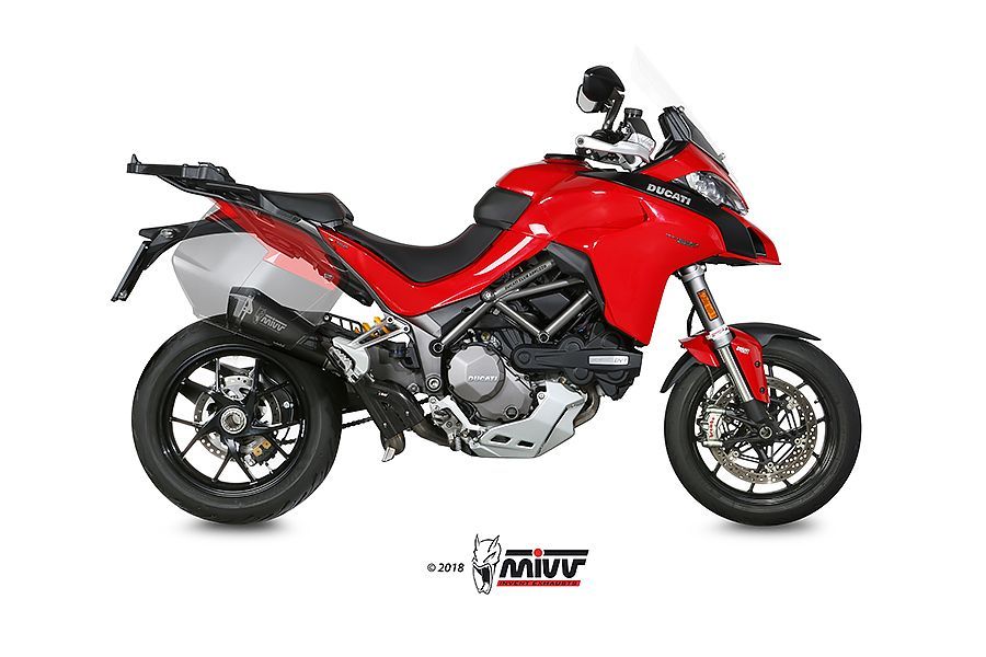 Escape Mivv  Delta Race black Ducati Multistrada 1200 2015-17 / Multistrada 1260 2018-20