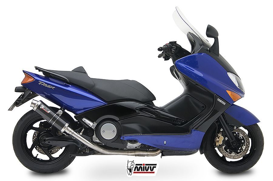 Escape Mivv Full system 2x1 GP carbon Yamaha T-MAX 500 2001-07