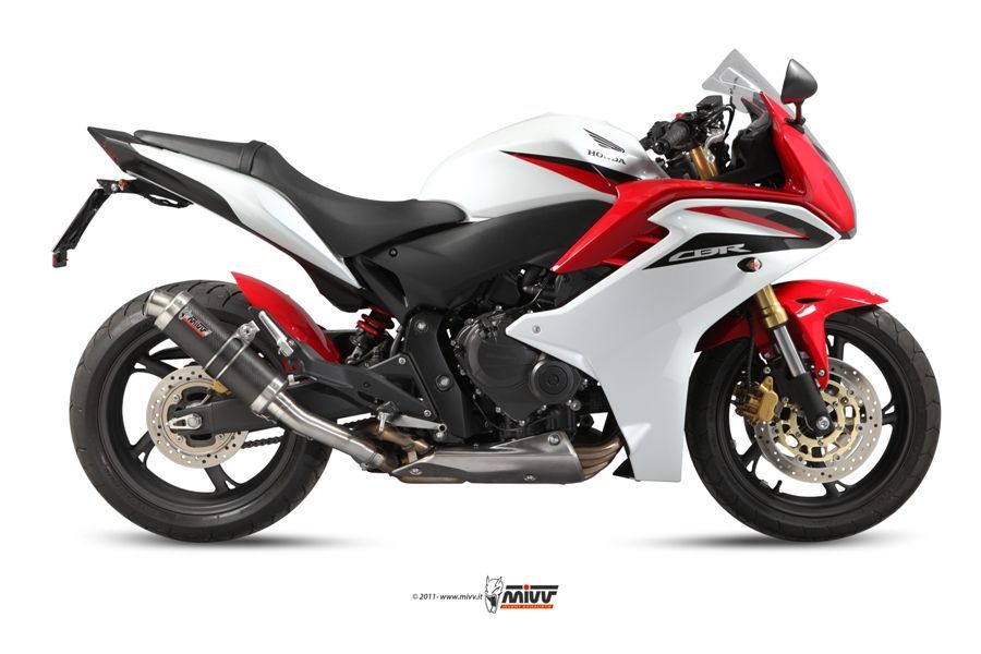 Escape Mivv GP carbon Honda CBR 600 F 2011-13 / Hornet 600 2007-13