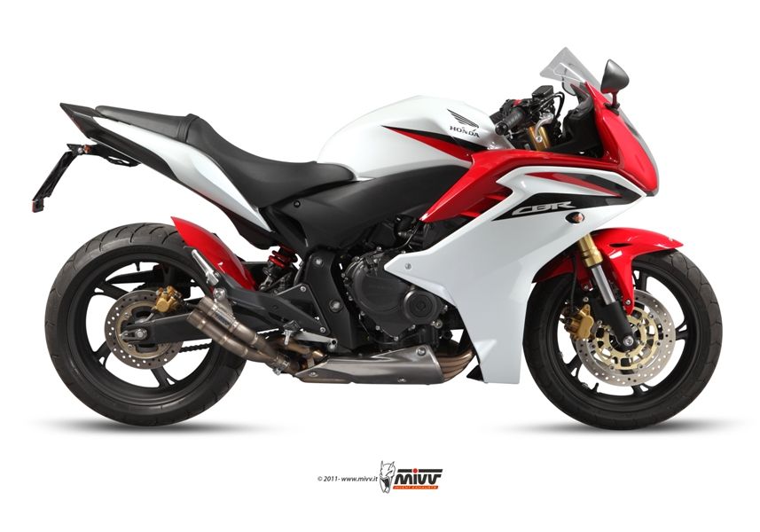 Escape Mivv Double Gun Full titanium Honda CBR 600 F 2011-13 / Hornet 600 2007-13