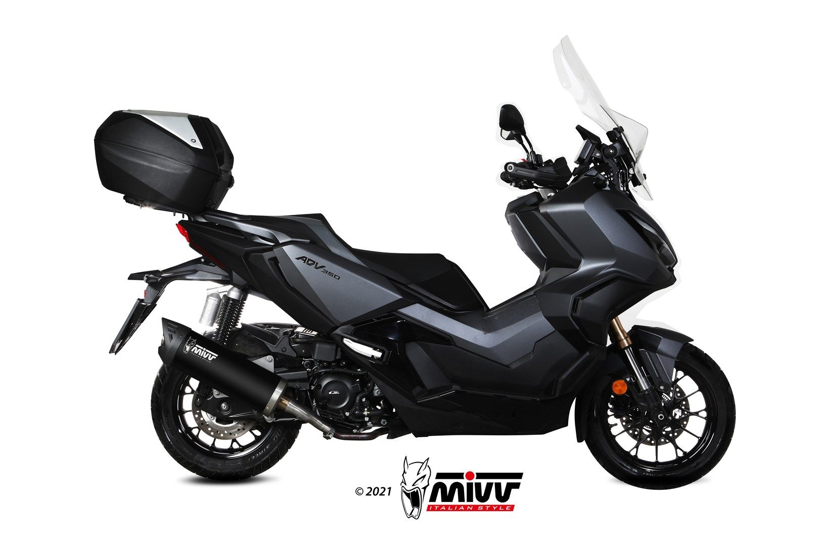 Escape Mivv Mover black Honda ADV 350 2022-24