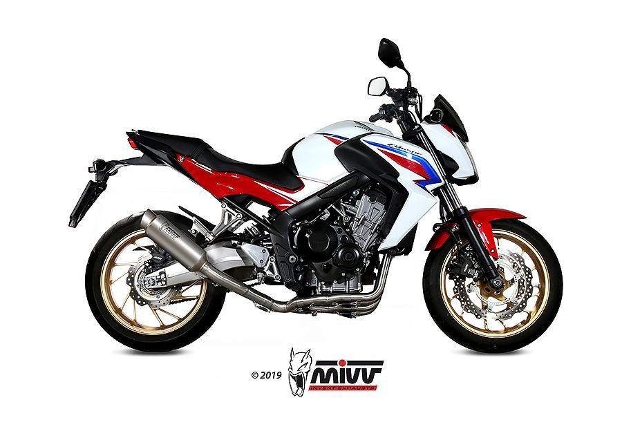 Escape Mivv Full system 4x2x1 GP Pro titan Honda CB 650 F 2014-18