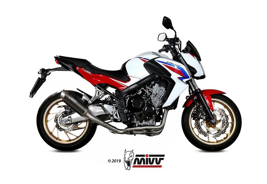 Escape Mivv Full system 4x2x1 GP Pro black Honda CB 650 F 2014-18