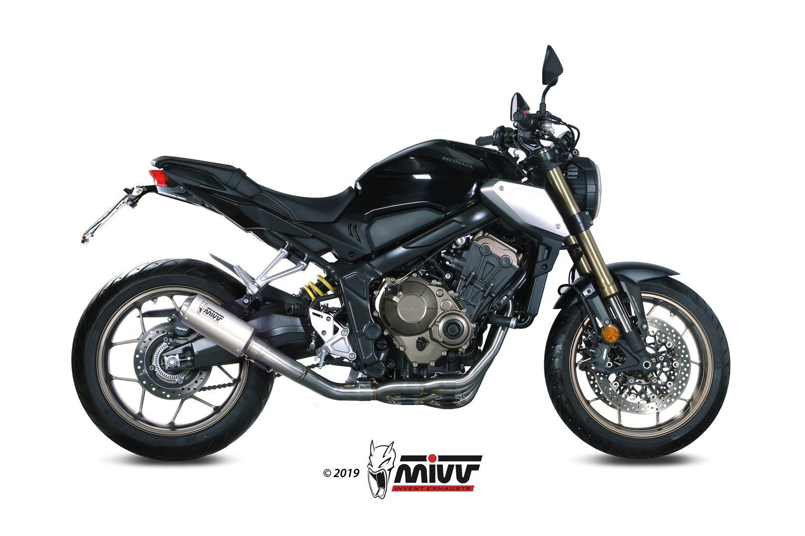 Escape Mivv Full system 4x2x1 MK3 inox Honda CB 650 R / CBR 650 R 2019-23