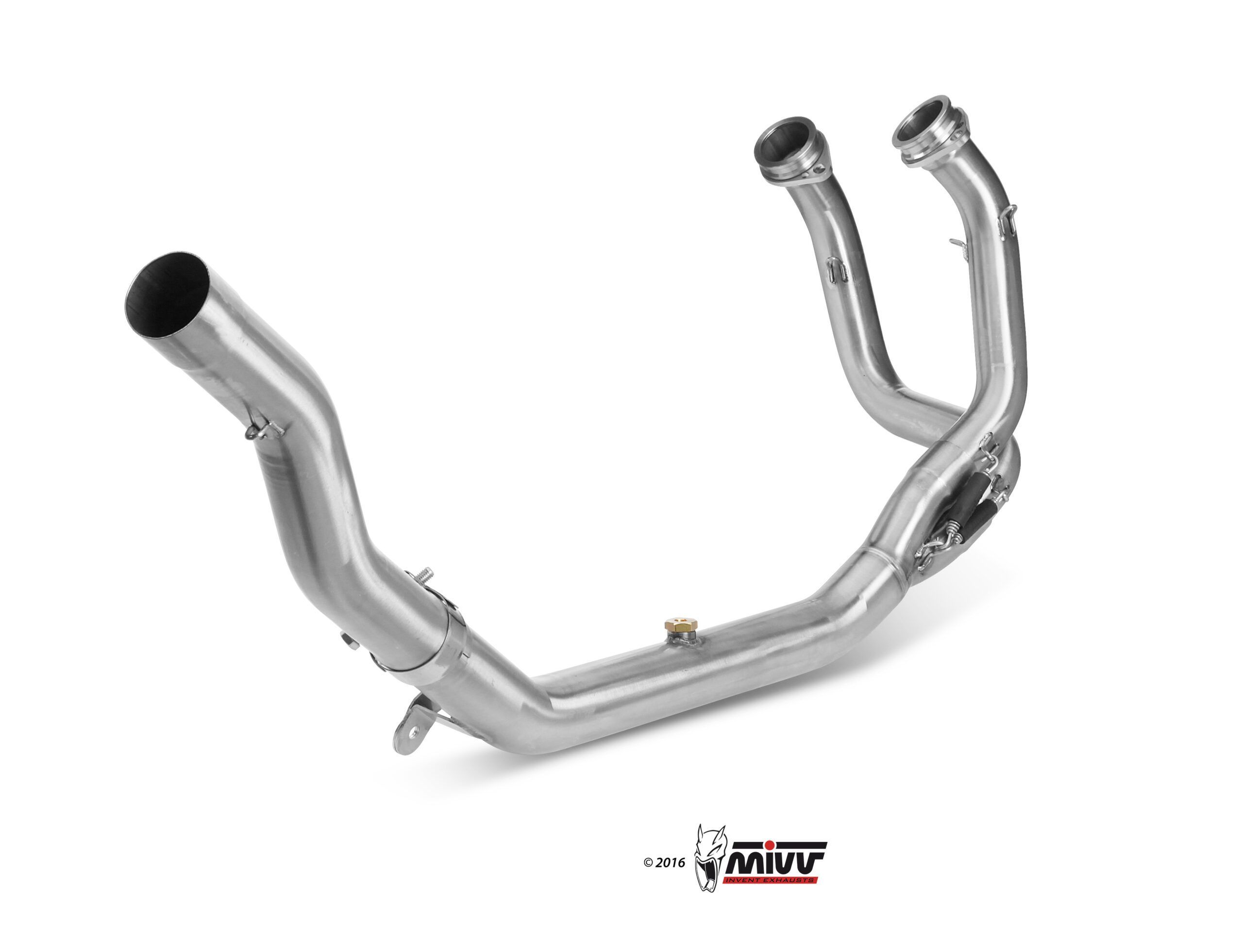 Escape Mivv Tubo no kat para silenciadores Escape Mivv Honda CRF 1000 L Africa Twin 2016-19