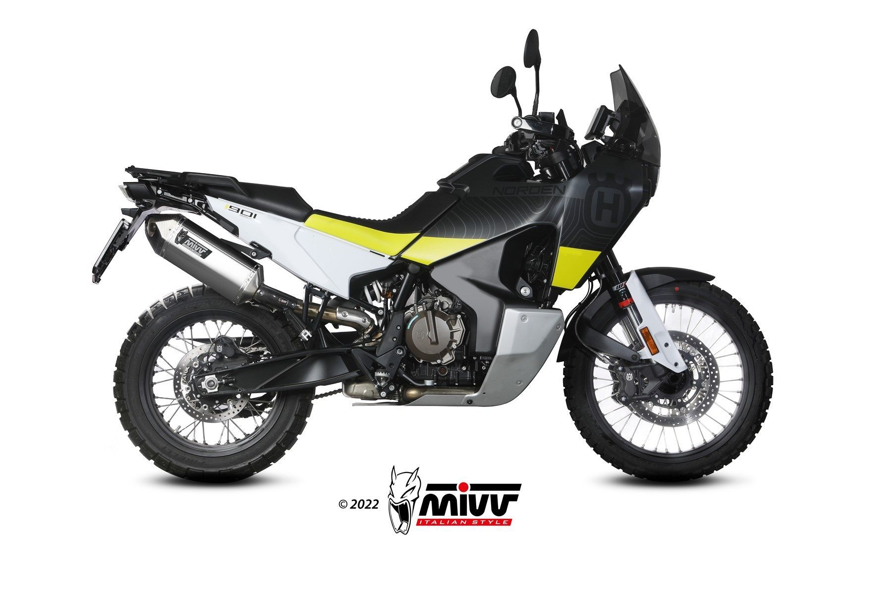 Escape Mivv Speed edge inox Husqvarna Norden 901 2022-24
