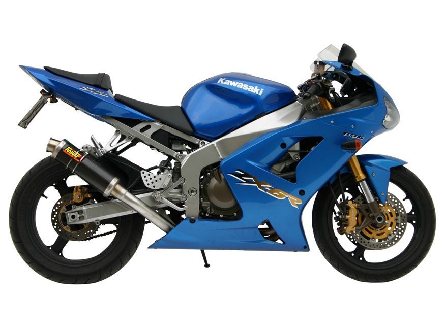 Escape Mivv GP carbon Kawasaki ZX-6 RR / ZX-6 R 636 2003-04