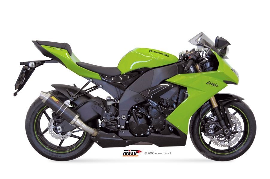 Escape Mivv GP carbon Kawasaki ZX-10 R 2008-10