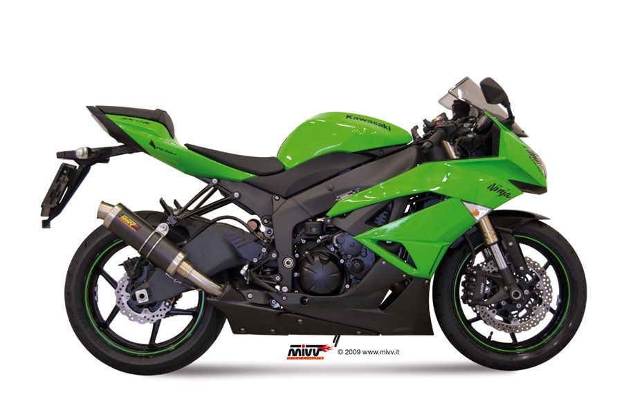Escape Mivv GP carbon Kawasaki ZX-6 R 2009-16 / ZX-6 R 636 2013-16
