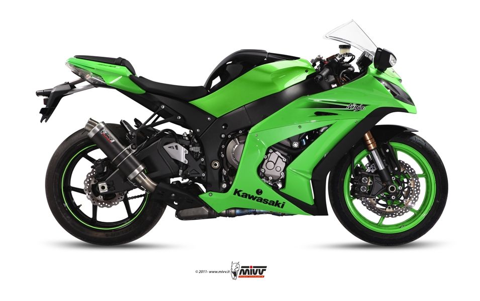 Escape Mivv GP carbon Kawasaki ZX-10 R 2011-15