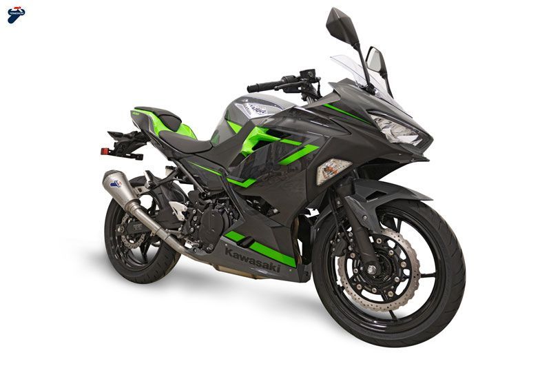 Termignoni Escape Completo Slip On Conical Titanio Kawasaki NINJA 400 / Z400 2018-20