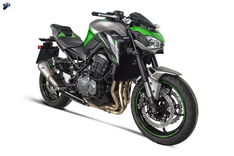 Termignoni Escape Completo Slip On Conical Titanio Kawasaki Z900 2017-20