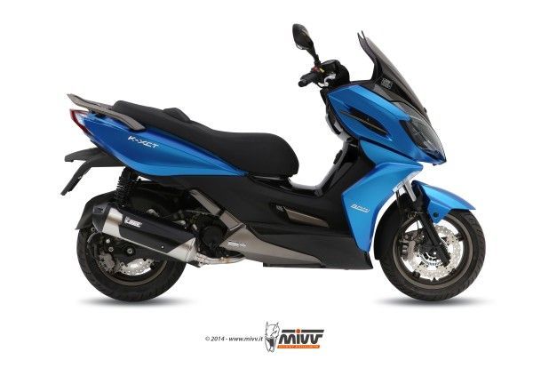 Escape Mivv Full system 1x1 Urban inox Kymco K-XCT 300 2012-16