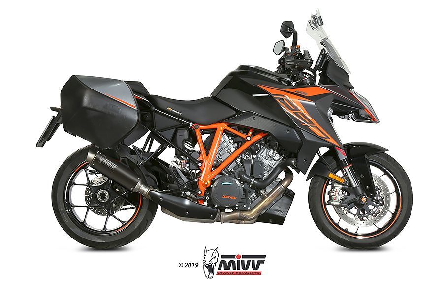 Escape Mivv  GP Pro black KTM 1290 Superduke GT 2016-24
